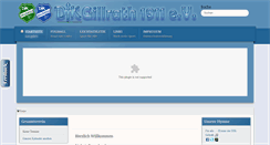 Desktop Screenshot of djk-gillrath.de